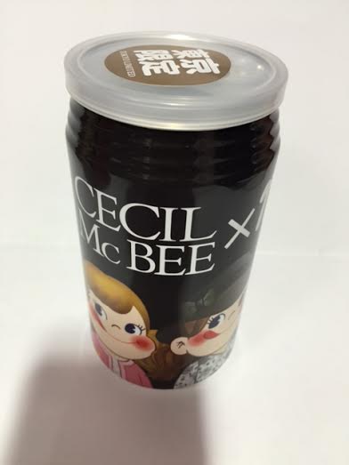 2015 Peko Milky Message 缶-Cecil Mc Bee