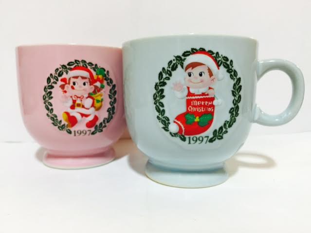 1997 Peko Poko 聖誕布丁杯 set