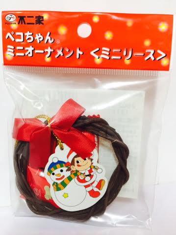 01 Peko 小聖誕掛飾-雪人