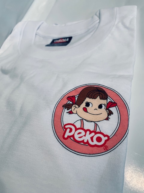 Peko T-Shirt 2-白 (XS size)