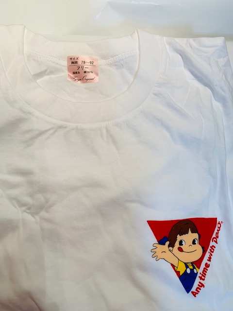 Peko T-Shirt 3-白 (Free size)
