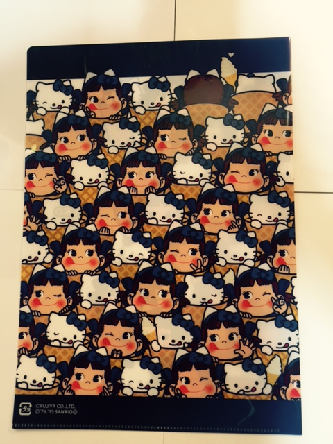 2015 Peko x Hello Kitty A4 文件夾