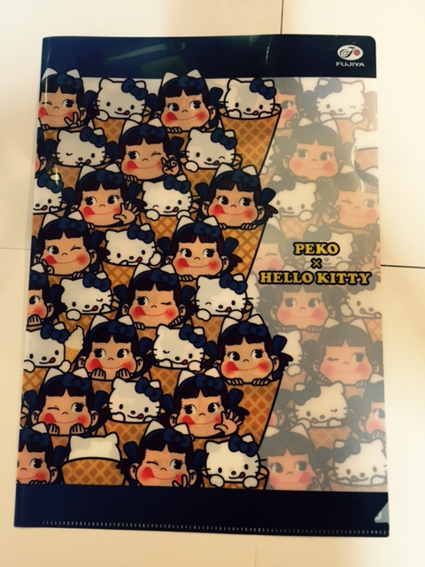 2015 Peko x Hello Kitty A4 文件夾