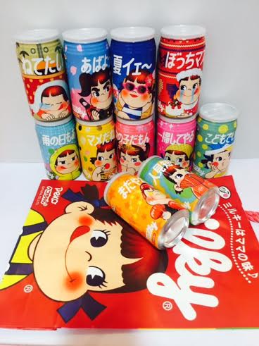 2016 Peko Milky Message 缶11个连外袋(内附Milky糖)