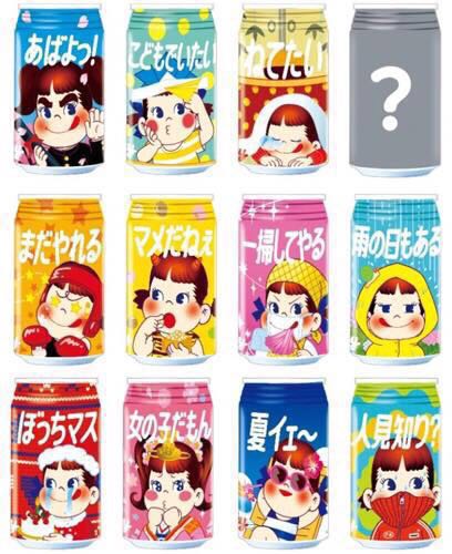 2016 Peko Milky Message 缶11個連外袋(內附Milky糖)