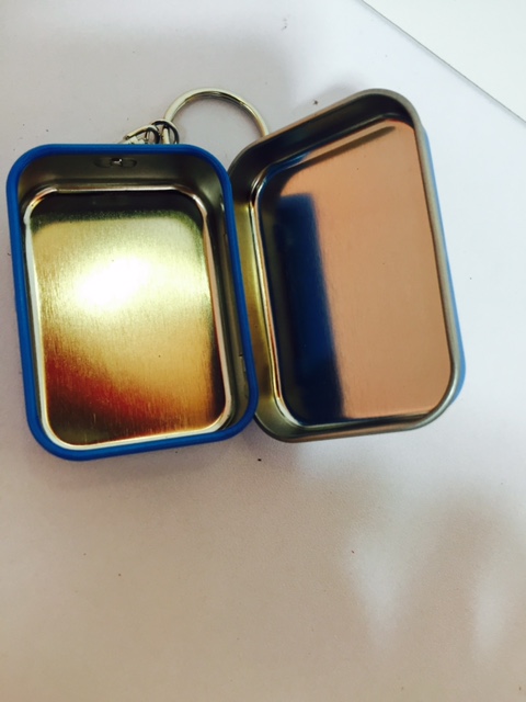 2015 Peko 表情缶形匙扣(藍2)
