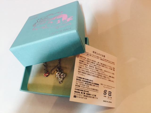 2016 Peko 純銀925 吊墜頸鏈