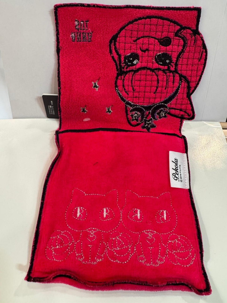 2016 Peko x Anna Sui  毛巾袋-粉紅