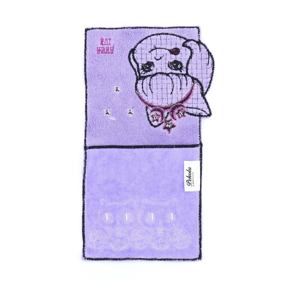 2016 Peko x Anna Sui  毛巾袋-紫
