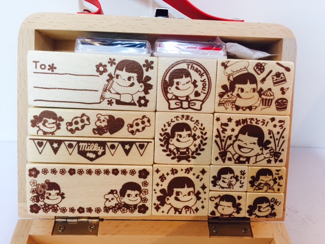 2017 Peko 木箱連印章Set