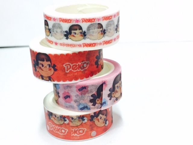 2016 Peko 和紙MT 1套4卷 (Masking Tape)