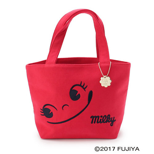 2017 Peko Milky tote Bag-紅