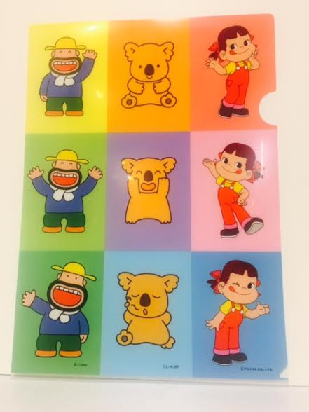 2016 Peko x 卡露叔叔 x 小熊餅A4文件夾