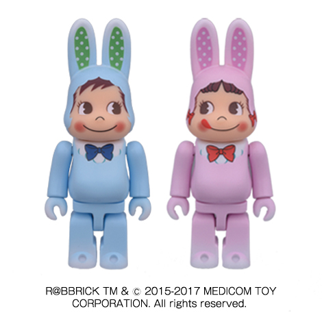 2017 Peko Poko Rabbrick set 100%-Medicomtoy