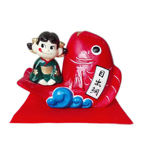 2017 陶器Peko-目出鯛