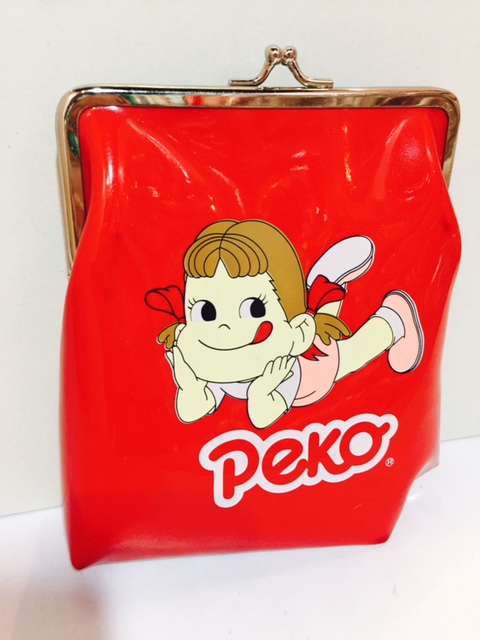 03 Peko 特大口金袋-紅