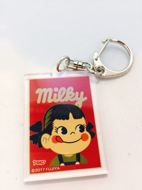 2017 Peko 亚加力匙扣(红Milky)