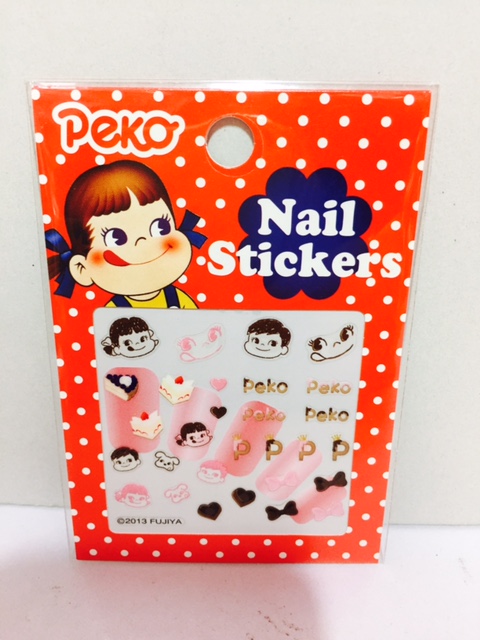 2013 Peko 指甲貼紙-sweets