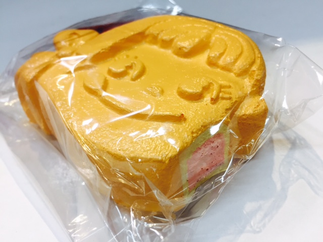 2017 Peko Squeeze 掛飾-草莓人形燒(Squisy)