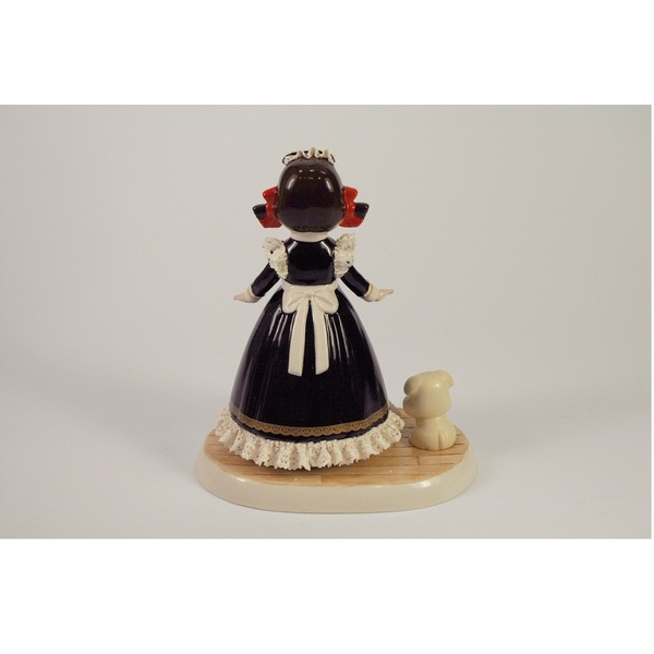2017 Lace Peko & Dog 陶器人形