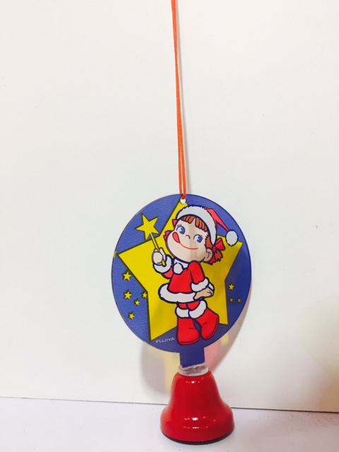80's Peko Xmas Bell 掛飾-A