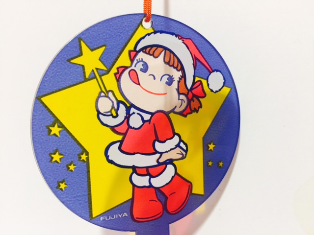 80's Peko Xmas Bell 掛飾-A