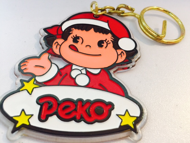 80's Peko Xmas 匙扣挂饰-C
