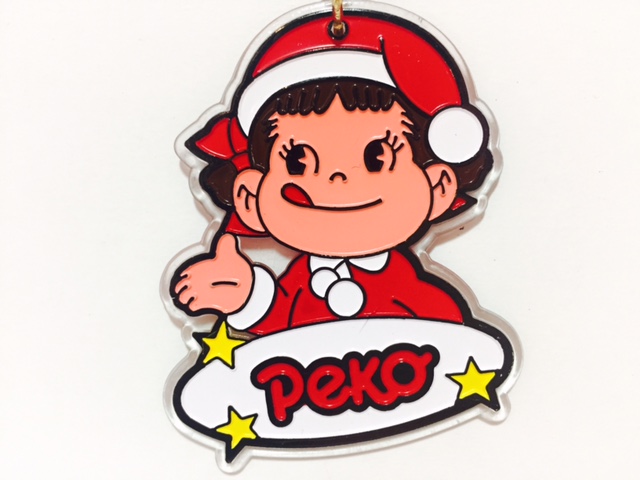 80's Peko Xmas 匙扣掛飾-C