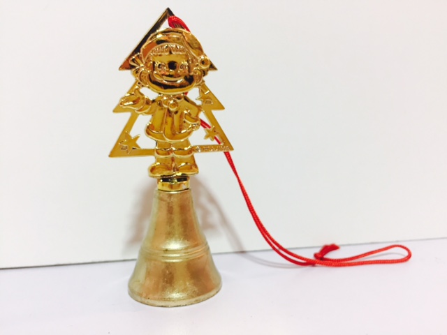 80's Peko Xmas Bell 挂饰-B