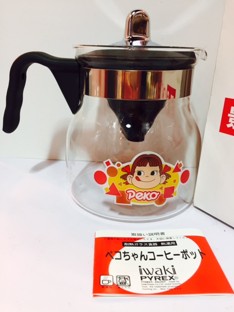 00 Peko x Iwaki Pyrex 咖啡壺set