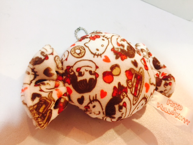 2018 Peko x Kitty 掛飾