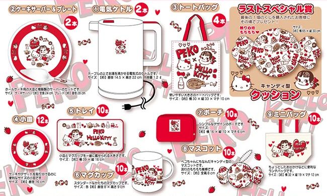 2018 Peko x Kitty 1套10件