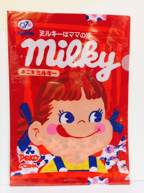 2018 Peko A4 文件夾-Milky