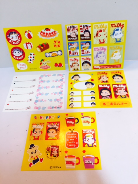2011 Peko Milky 贴纸5pcs (J)