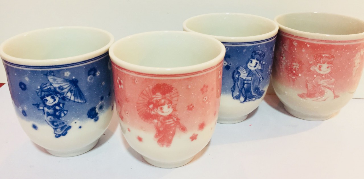 2014 Peko華姫茶杯1套4個