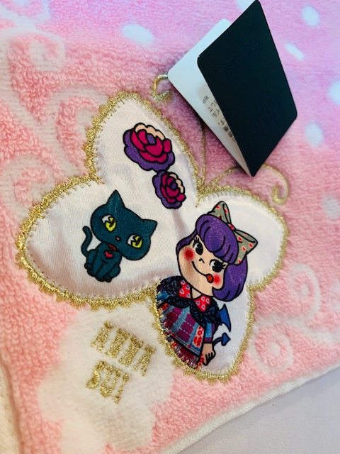 2018 Peko x Anna Sui 小巾-粉紅