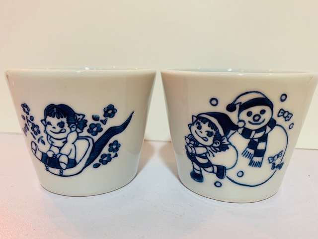 2018 Peko 有田燒杯1套2個-聖誔節