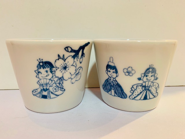 2019 Peko 有田燒杯1套2個-女兒節
