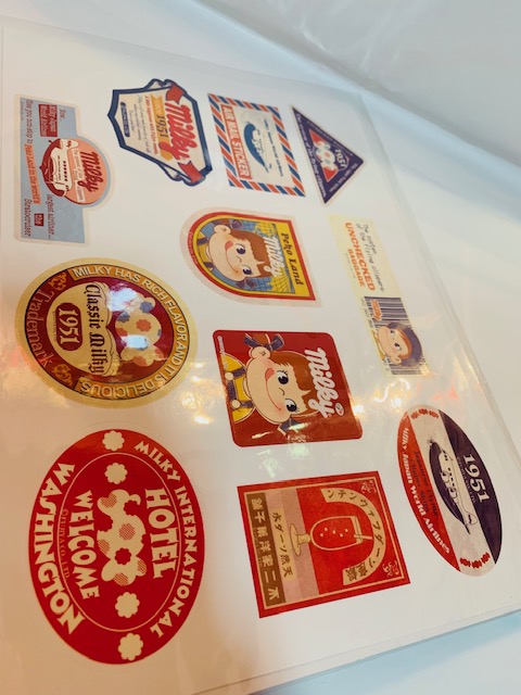 07 Peko Poko Milky 1951大貼紙 (A4size)