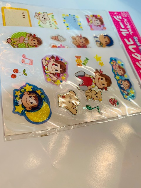 '92 Peko 貼紙1套3張