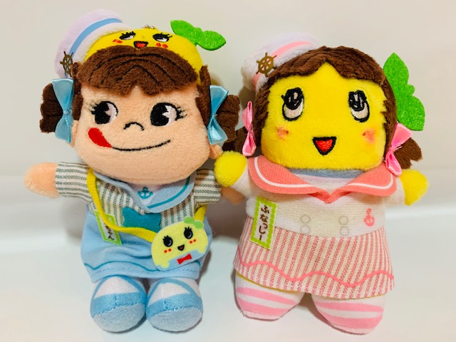 2019 Peko x 船梨精娃娃1套2個(海洋)