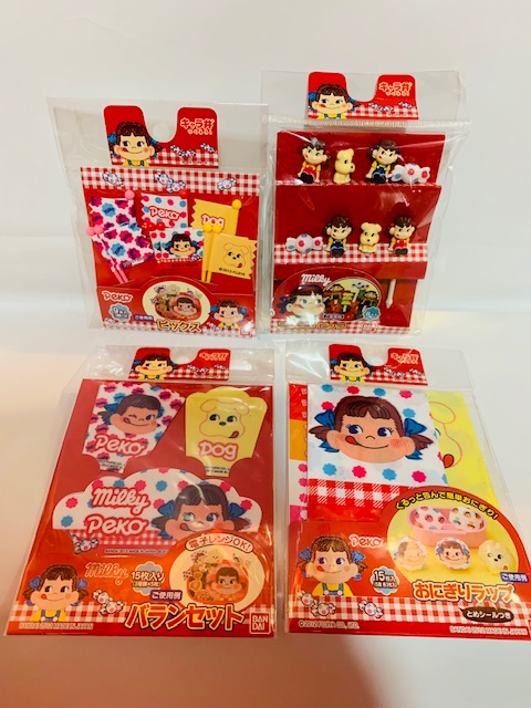 2012 Peko 餐盒裝飾用品1套4件