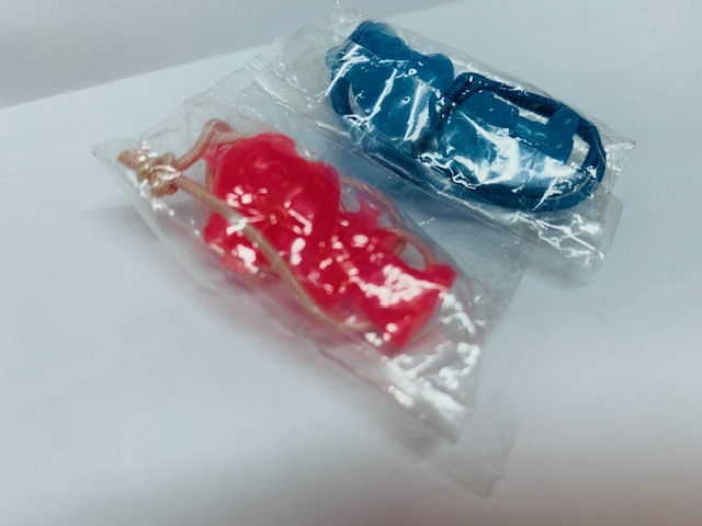 1992 Peko Poko 頭髮橡筋 set