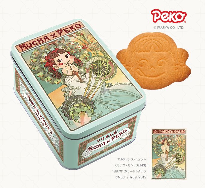 2019 Mucha x Peko 缶