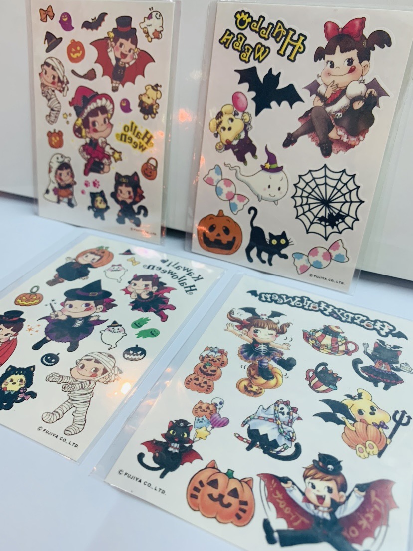 2016 Peko Halloween 貼紙4pcs