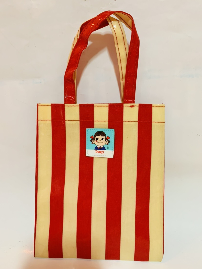 1994 Peko Milky PVC小手挽袋 (紅)