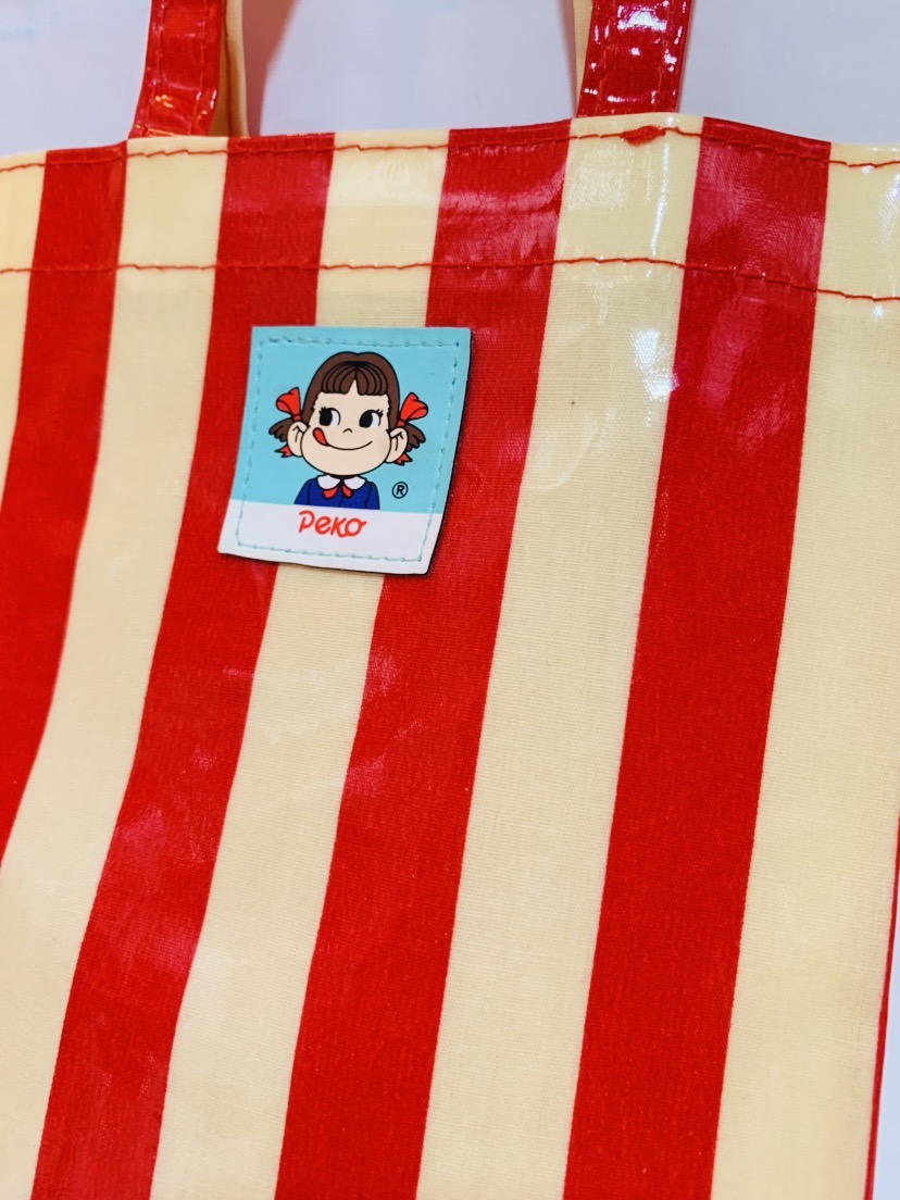 1994 Peko Milky PVC小手挽袋 (紅)