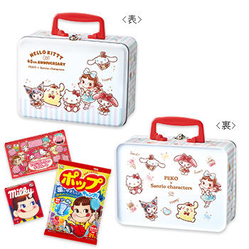 2019 Peko x Hello Kitty 鐵盒