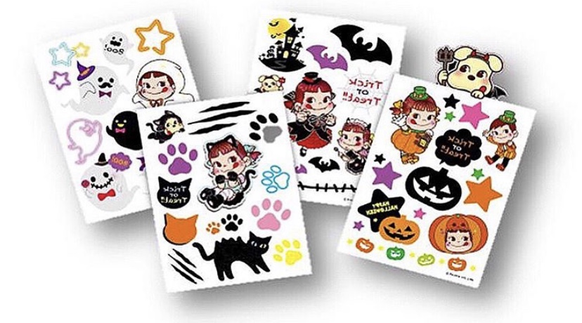 2019 Peko Halloween 貼紙4pcs
