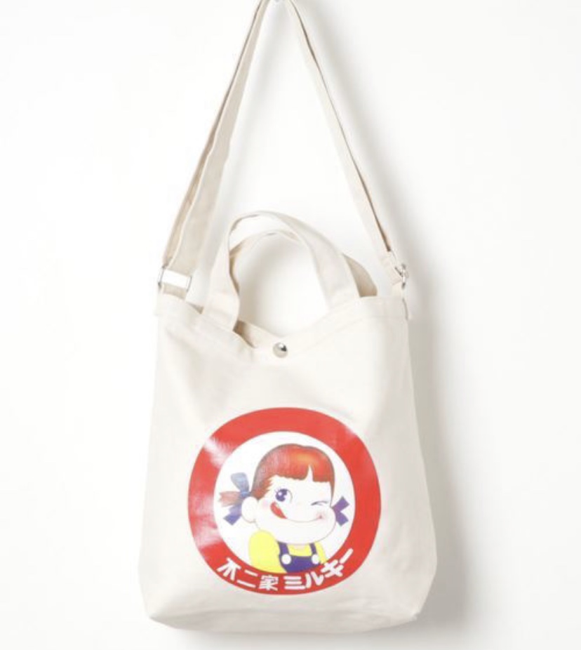 2019 Peko 2 Ways 布袋 (手提/側肩袋兩用)